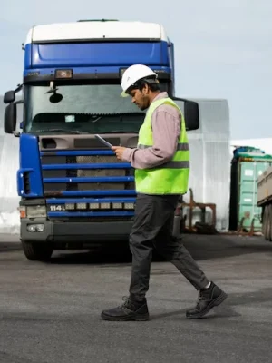 gerente camion transporte